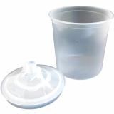 Meicon PSB Paint System Cups Mini 180ml, 125µ incl. collar (compatible with 3M PPS 16752)