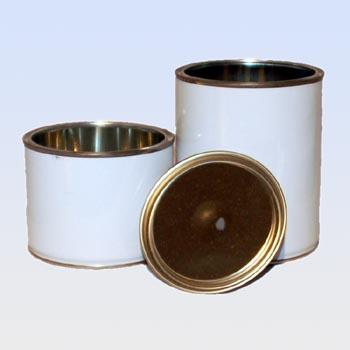 Empty Can Tin With Lid