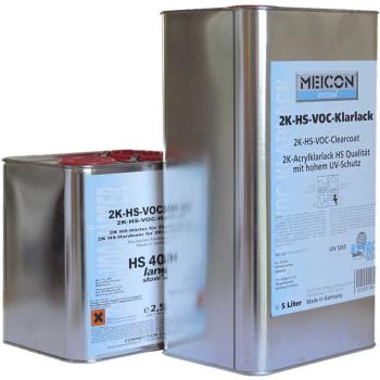 Meicon Set VOC HS Klarlack + VOC HS Härter lang 7,5 Liter