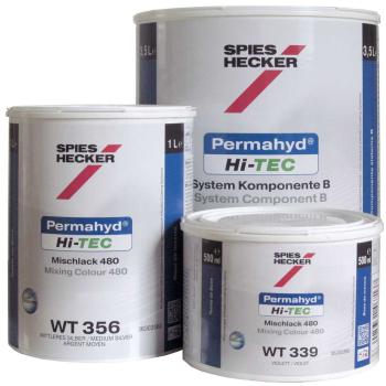 Spies Hecker WT 356 Hi-Tec Basislack Mittleres Silber 1 Liter
