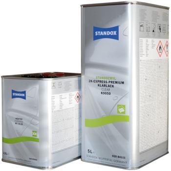 Standox Express Premium clear coat set with hardener 15-25 7,5 liter