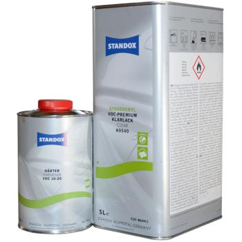 Standox 2K VOC Premium Klarlack SET mit Härter 10-20 kurz 6 Liter