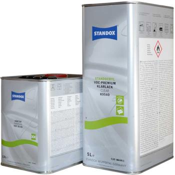 Standox 2K VOC Premium Clearcoat SET with hardener 30-40 slow 7,5 liter