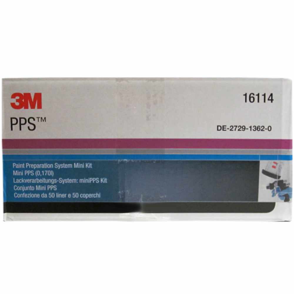 3M PPS Mini Kit Lids and Liners 16114 
