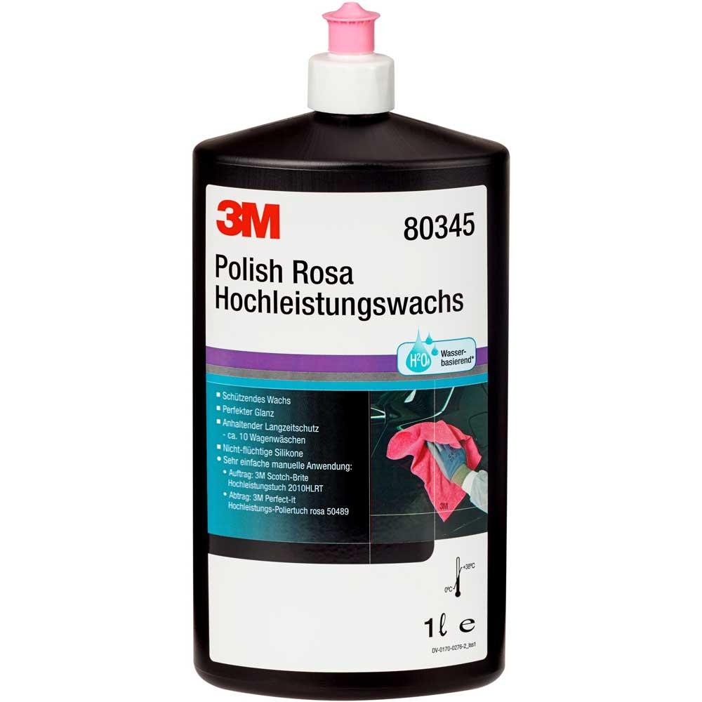 3M Rosa Polish Hochleistungswachs 80345 1 Liter