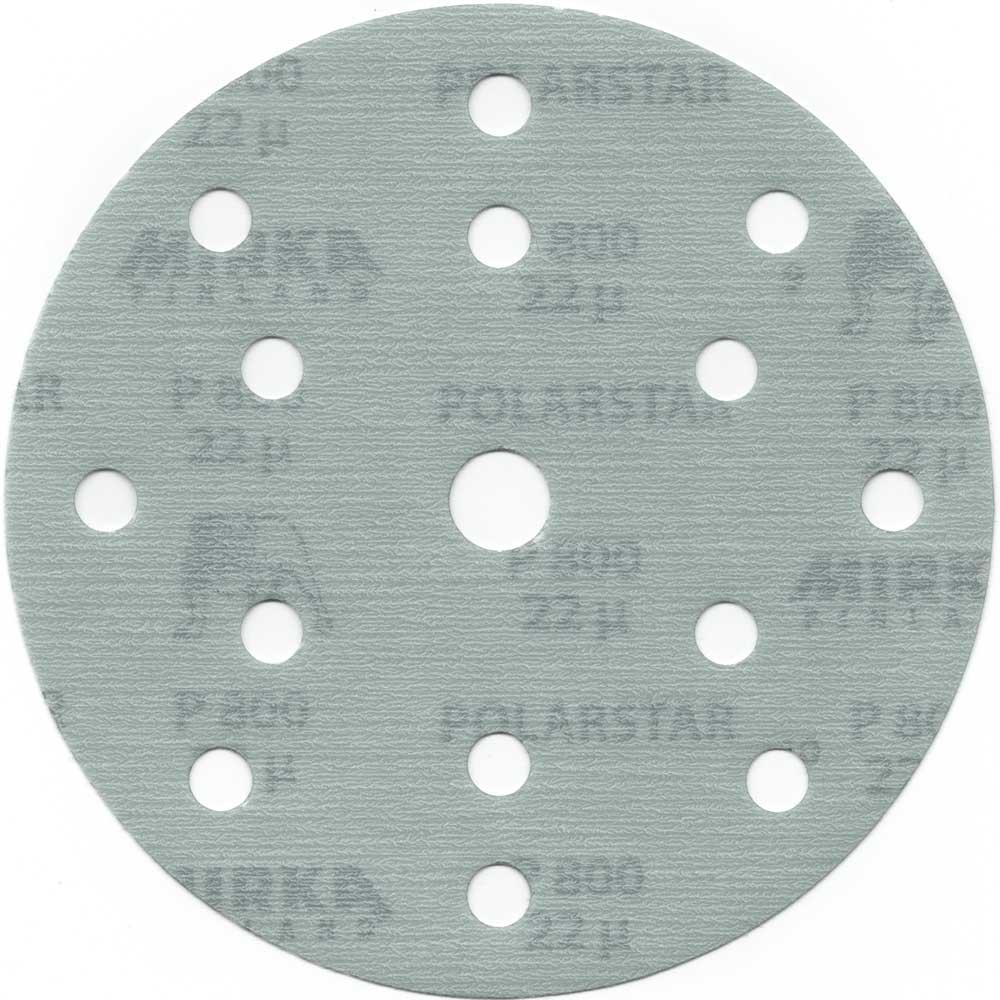 Mirka Polarstar Exzenterscheiben Ø150 mm, K 320-1500, 15-Loch