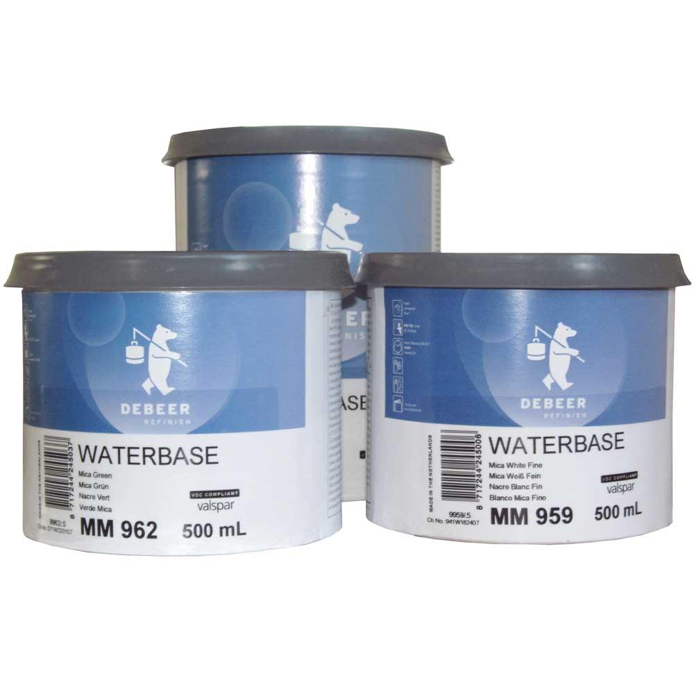 DeBeer MM 950 Basecoat Deep Black 1 liter
