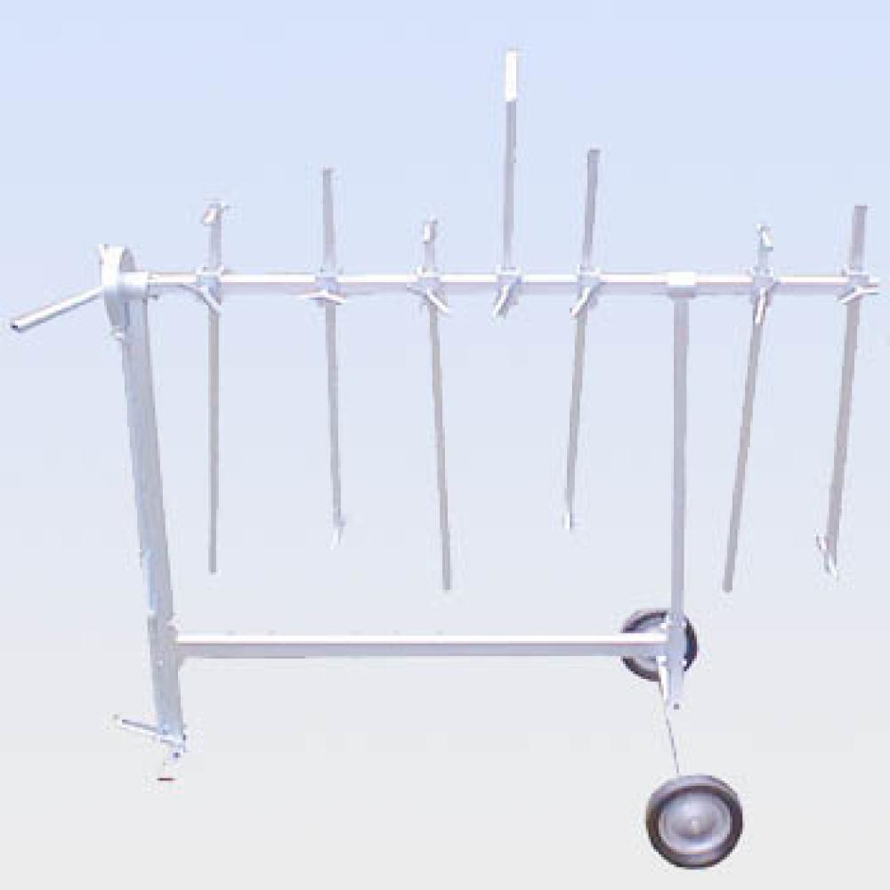 Rotating Panel Stand With Lengthening Piece