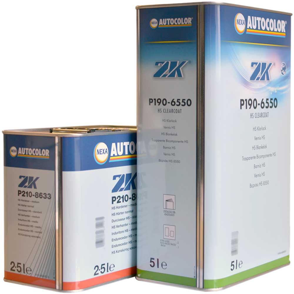 Nexa Set Klarlack P190-6550 + Härter P210-8633 normal 7,5 Liter