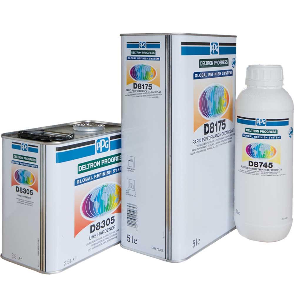 PPG Set Clearcoat 8175 + Hardener 8305 + Thinner 8745 11 liter
