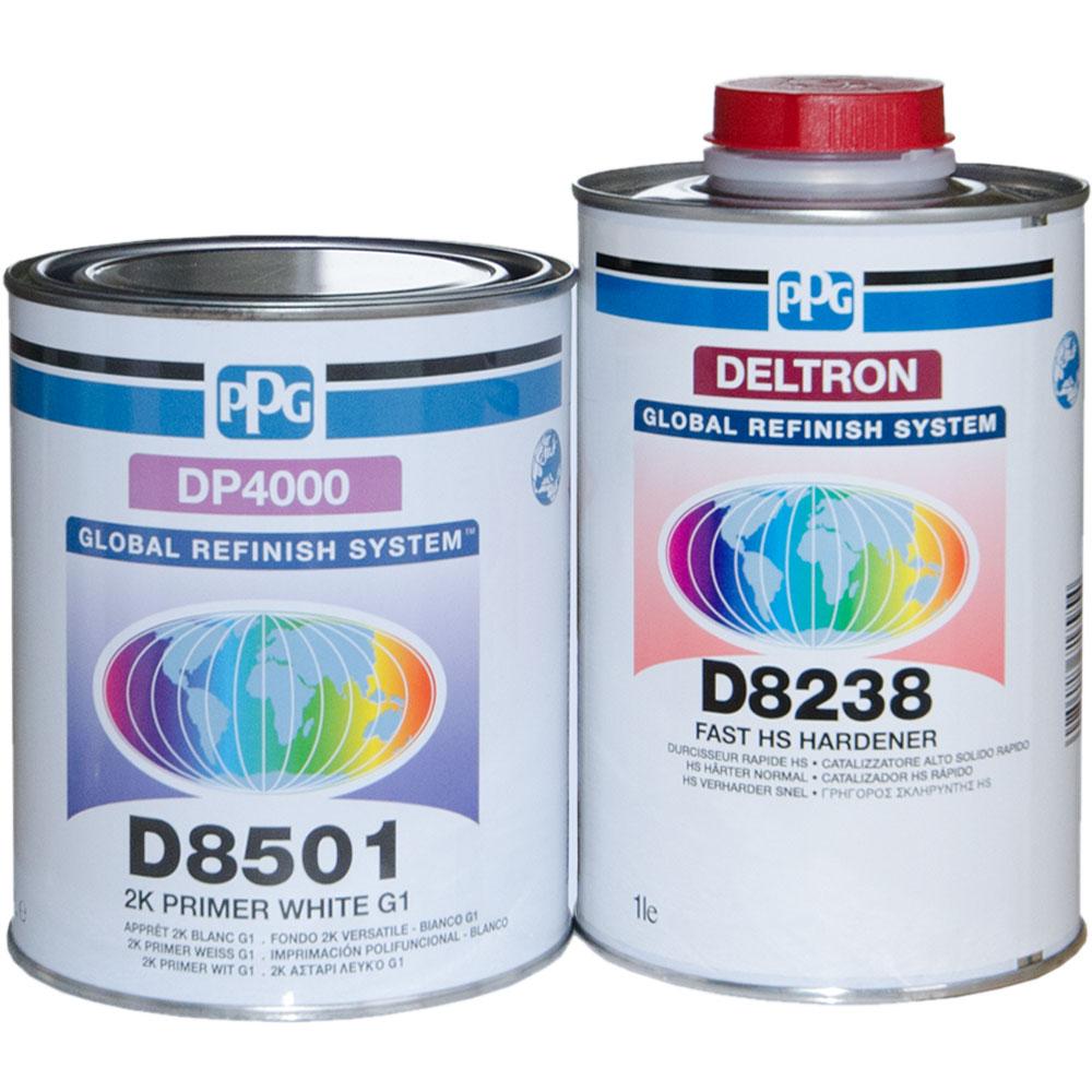 PPG Set Primer weiß 8501 + Härter 8238 2 Liter
