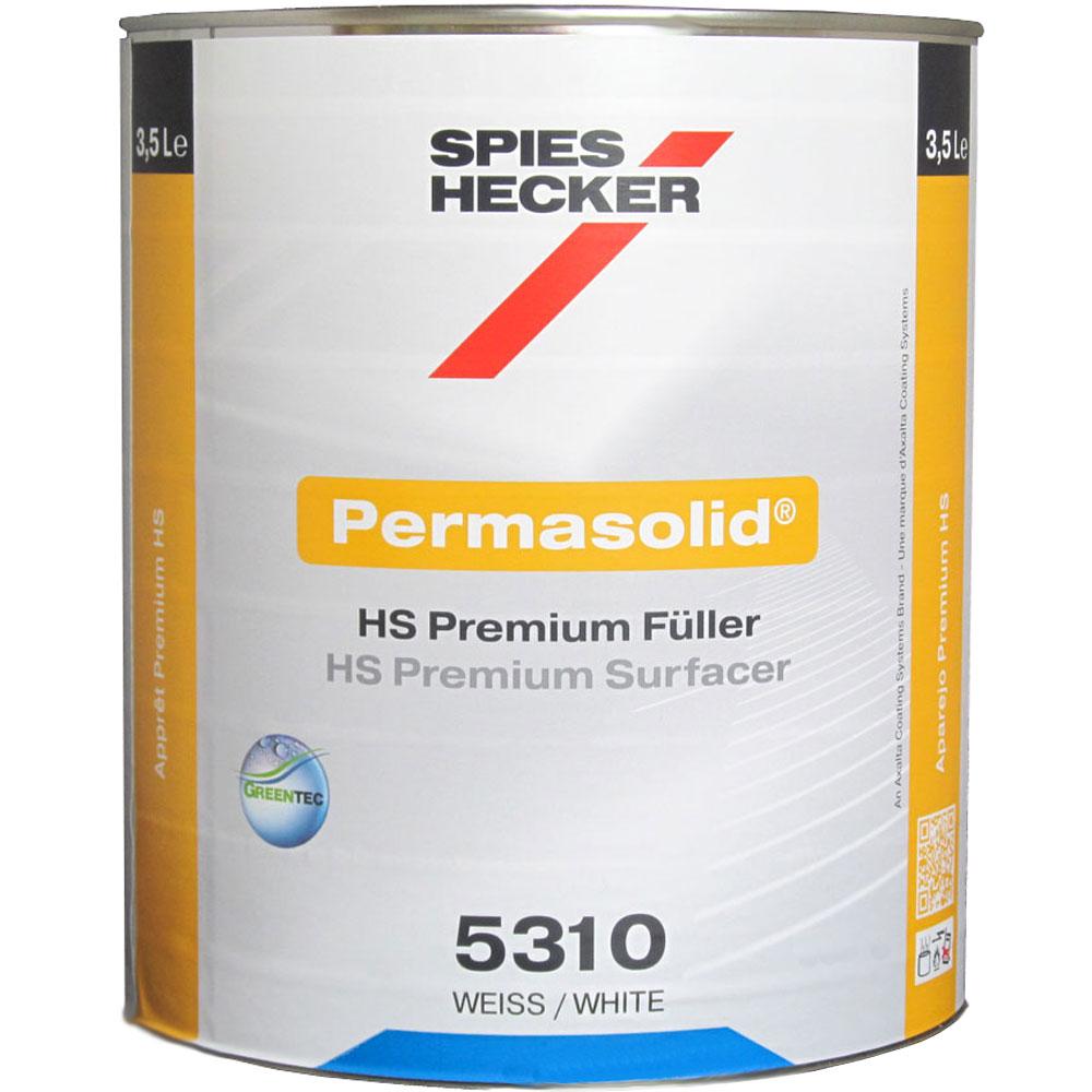Spies Hecker Permasolid HS Premium Surfacer 5310 white 3.5 liter