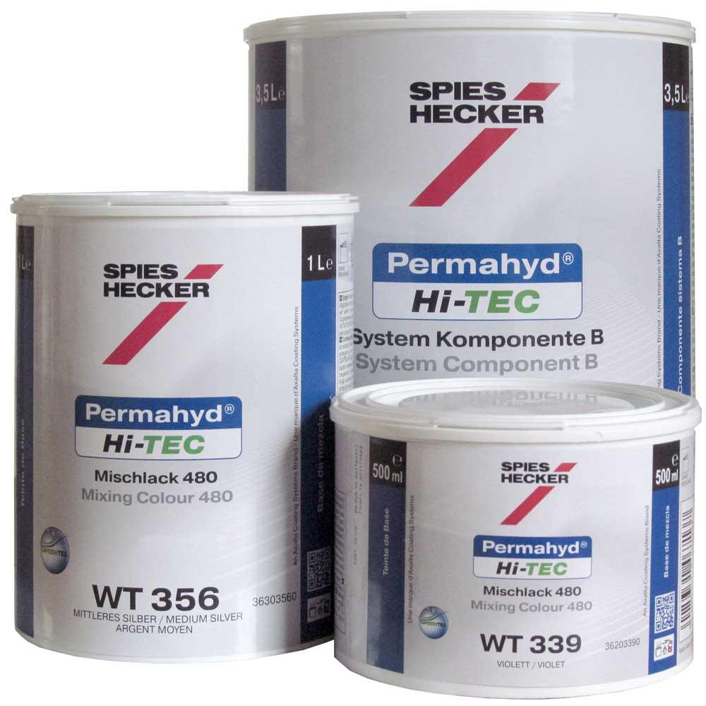 Spies Hecker WT 356 Hi-Tec Basislack Mittleres Silber 1 Liter