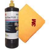 3M Extra Fine Cutting Compound 80349 1L + 1 Original 3M High Performance Soft Cloth