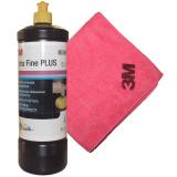 3M Perfect-it III Extra Fine Cutting Compound 80349 1L + 1 Original 3M High Performance Soft Cloth 50489